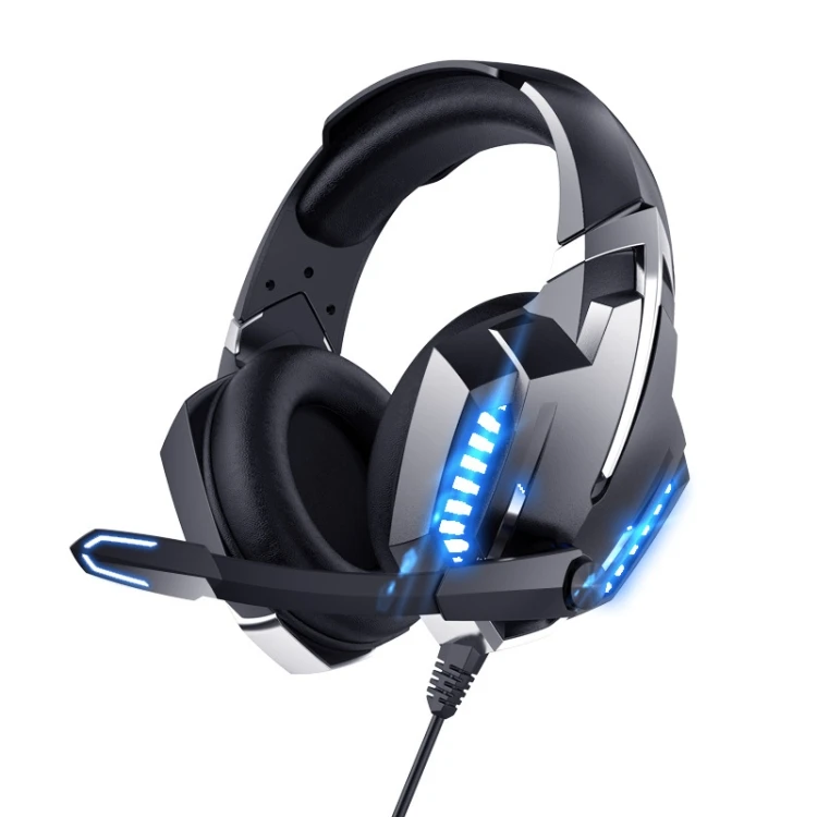 

Professional K18 Cool Light Wired Noise Canceling Headset Laptop Computer Gaming Headphones Earphone for PS4
