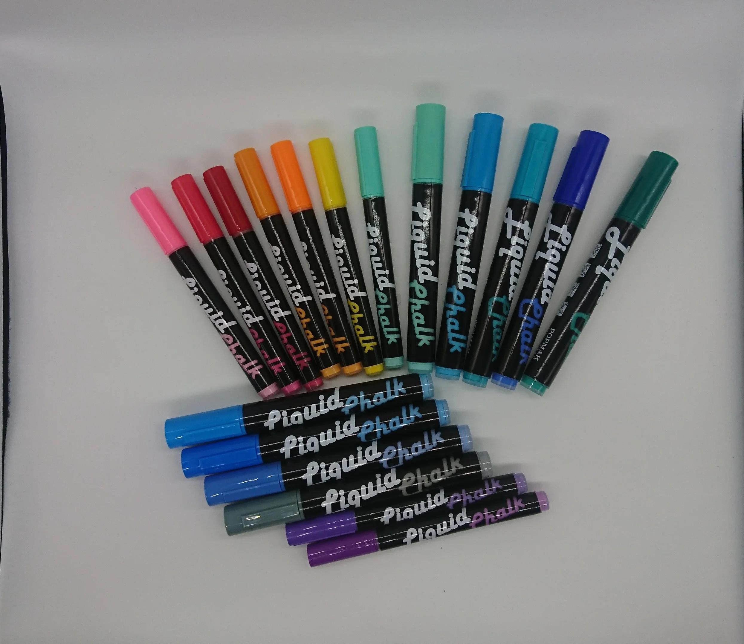 

3.5 MM Fluorescent Ink color Hot selling Erasable liquid glass chalk marker