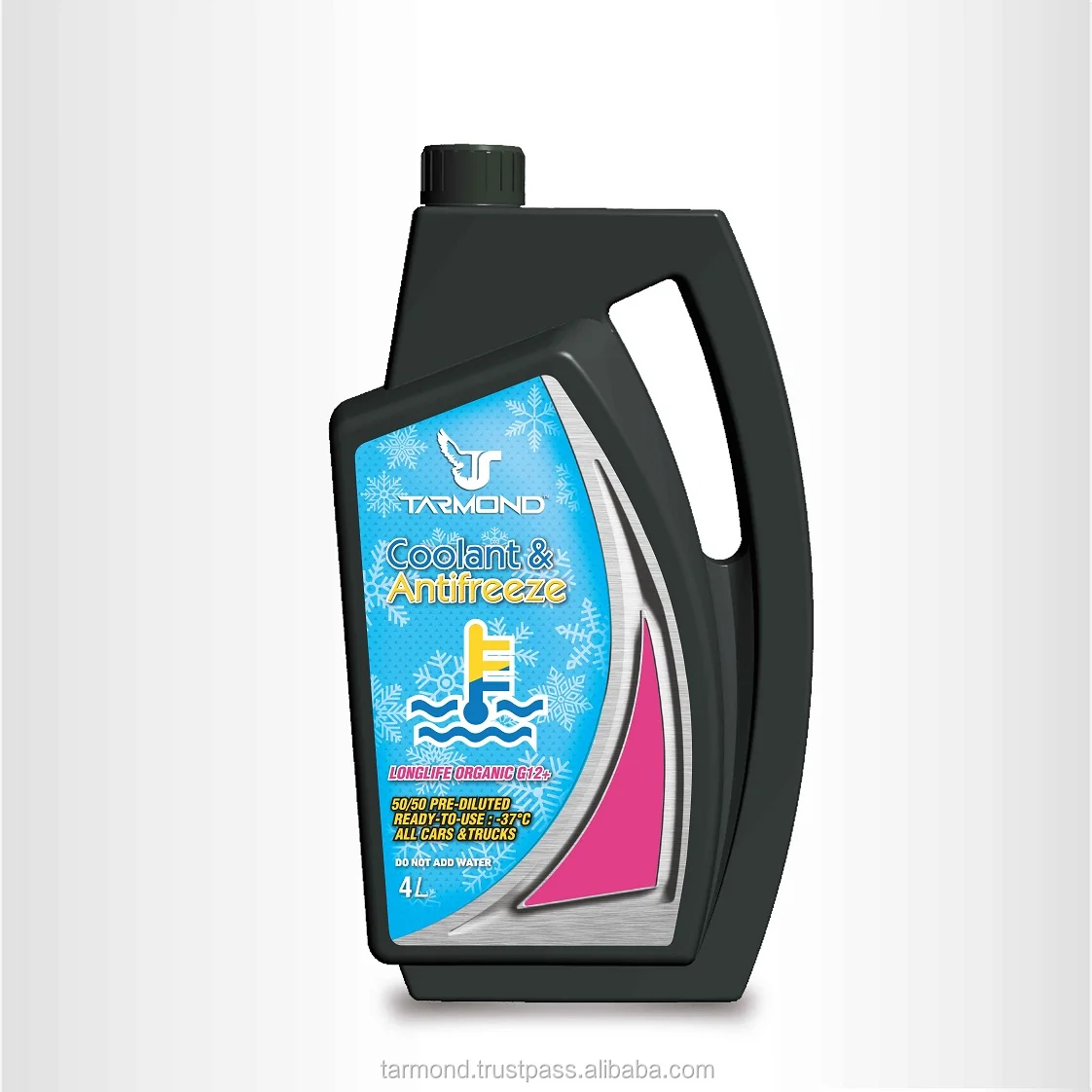 Organic Anti-freeze Coolant G12+ Ready To Use -37 Pink 4 Liter - Buy ...
