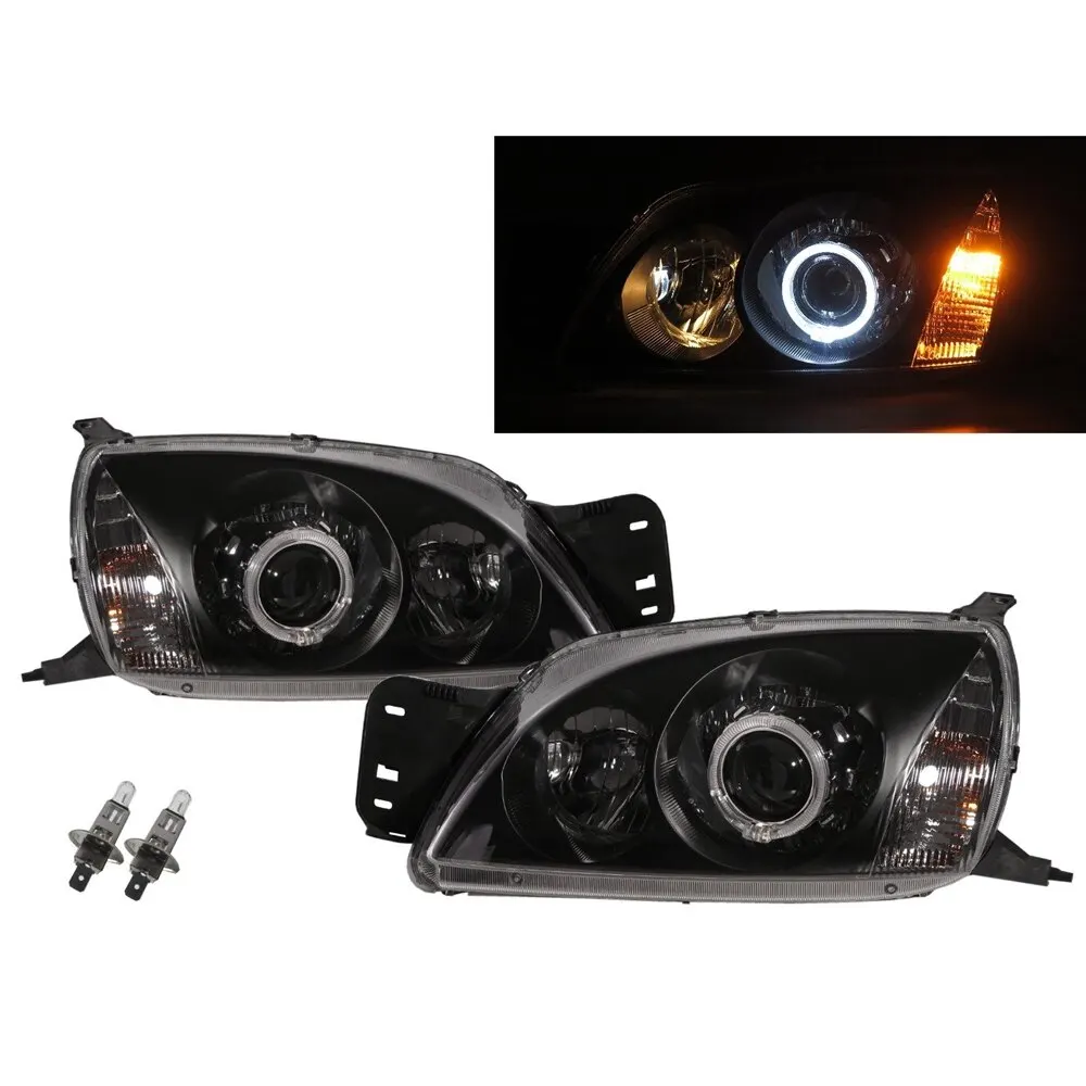

121 99-02 FACELIFT Guide LED Halo Projector Headlight Black China for MAZDA LHD