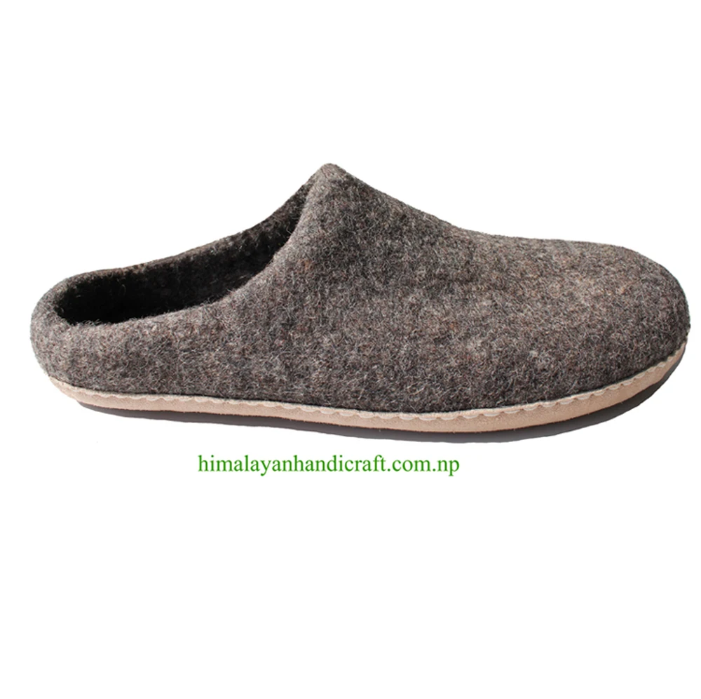 Handmade In Nepal Felt Slipper/shoes/boot Buy Diy Wool Felt Slippers
