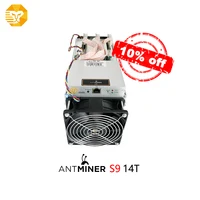 

Stock Used Cheap Asic miner Bitcoin Miner AntMiner S9 14T with PSU Lion Blockchain mining Bitcoin mining