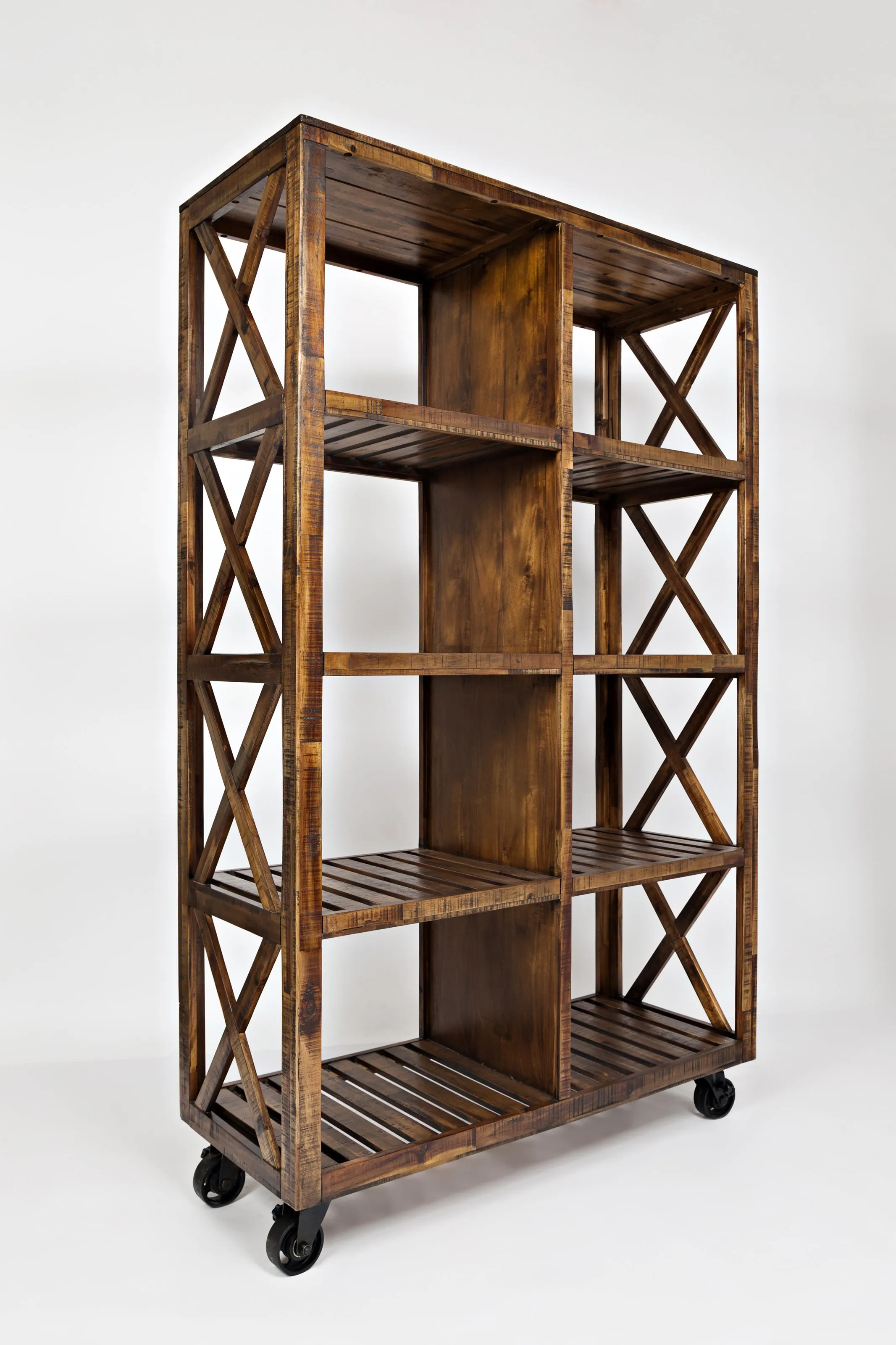 
4 Tier Bookcases and Book Shelves Industrial Vintage Metal and Wood Bookcases Furniture Wrought Iron Bookcase 