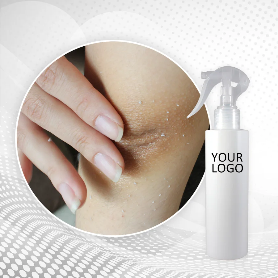 

Taiwan Hot Selling Private Label Hyaluronic Body Scrub Exfoliator Spray