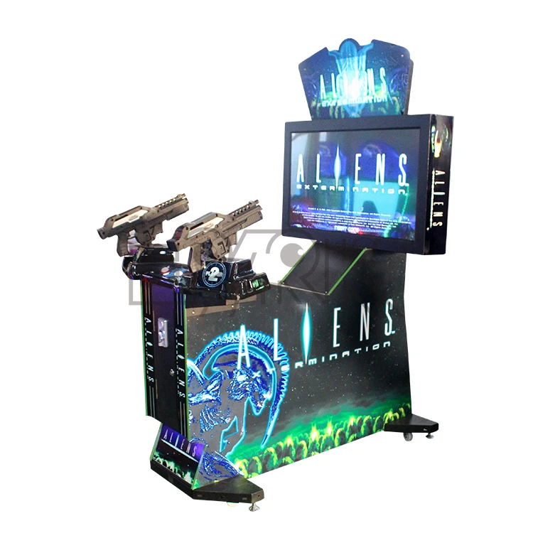 

coin operated 2 players simulator hunting arcade gun shooting game machine EPARK 42"LCD Aliens Extermination manufacturer