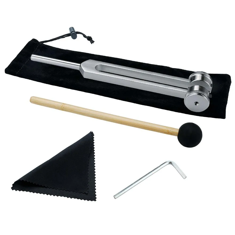 1 Set Of 128hz Frequency Tuning Fork Medical Tuning Fork Hammer Ball