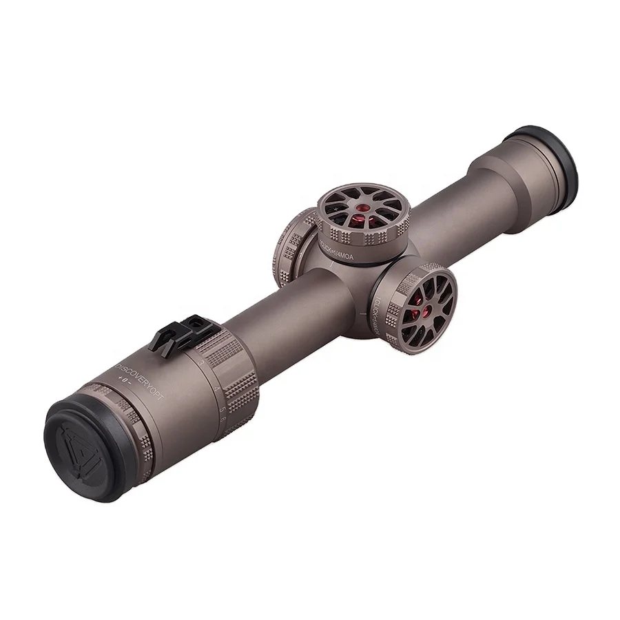 

Discovery optical riflescope ED 1-6X24IR waterproof and shockproof hunting ffp riflescope night vision