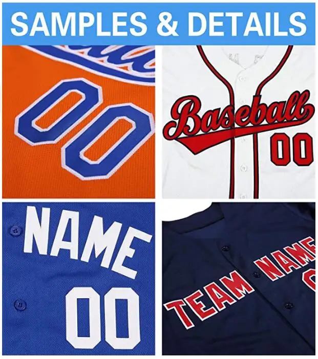 Vedo Baseball Jersey Dropshiping Custom Logo Sublimation Printing
