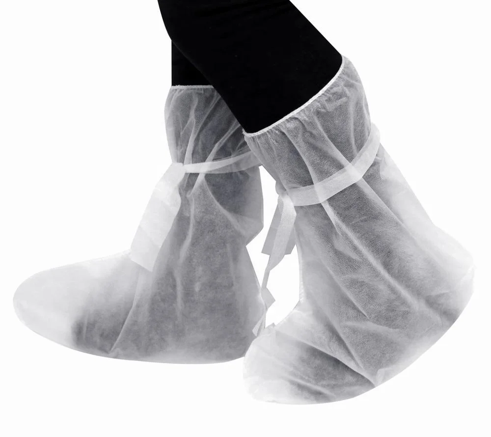 Disposable Hand Made Boot Cover/pp Non Woven Disposable Fabric Boot ...