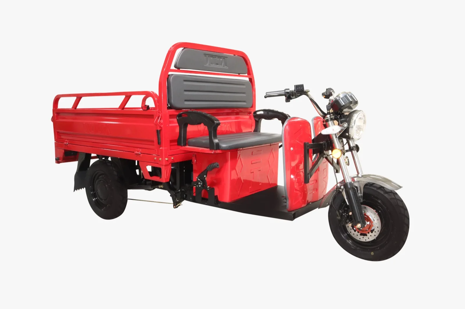 
VOLTA VT5 ELECTRIC THREE WHEEL MOPED CARGO TRANSPORTER RED - MADE IN TURKEY 