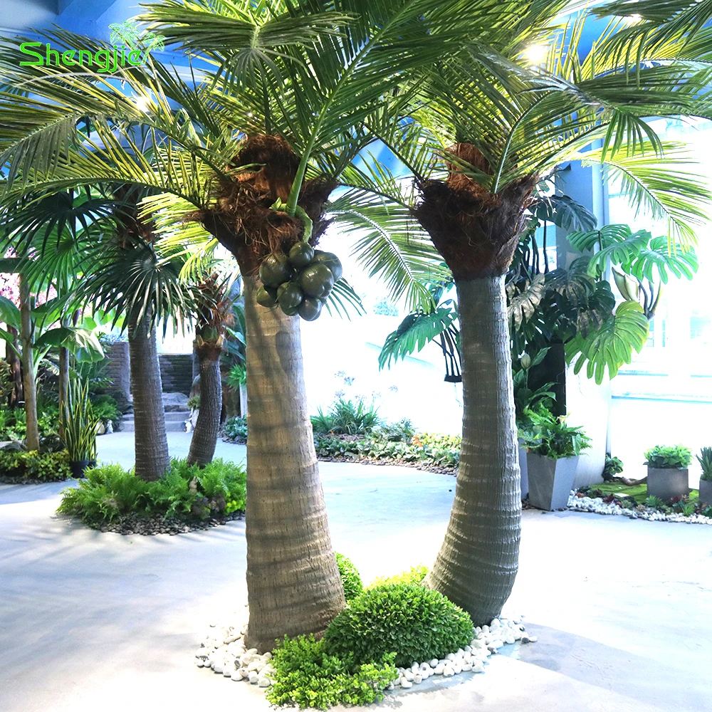 屋内屋外観賞人工偽ココナッツヤシの木フルーツ Buy 人工椰子 偽椰子 人工ココナッツヤシの木 Product On Alibaba Com