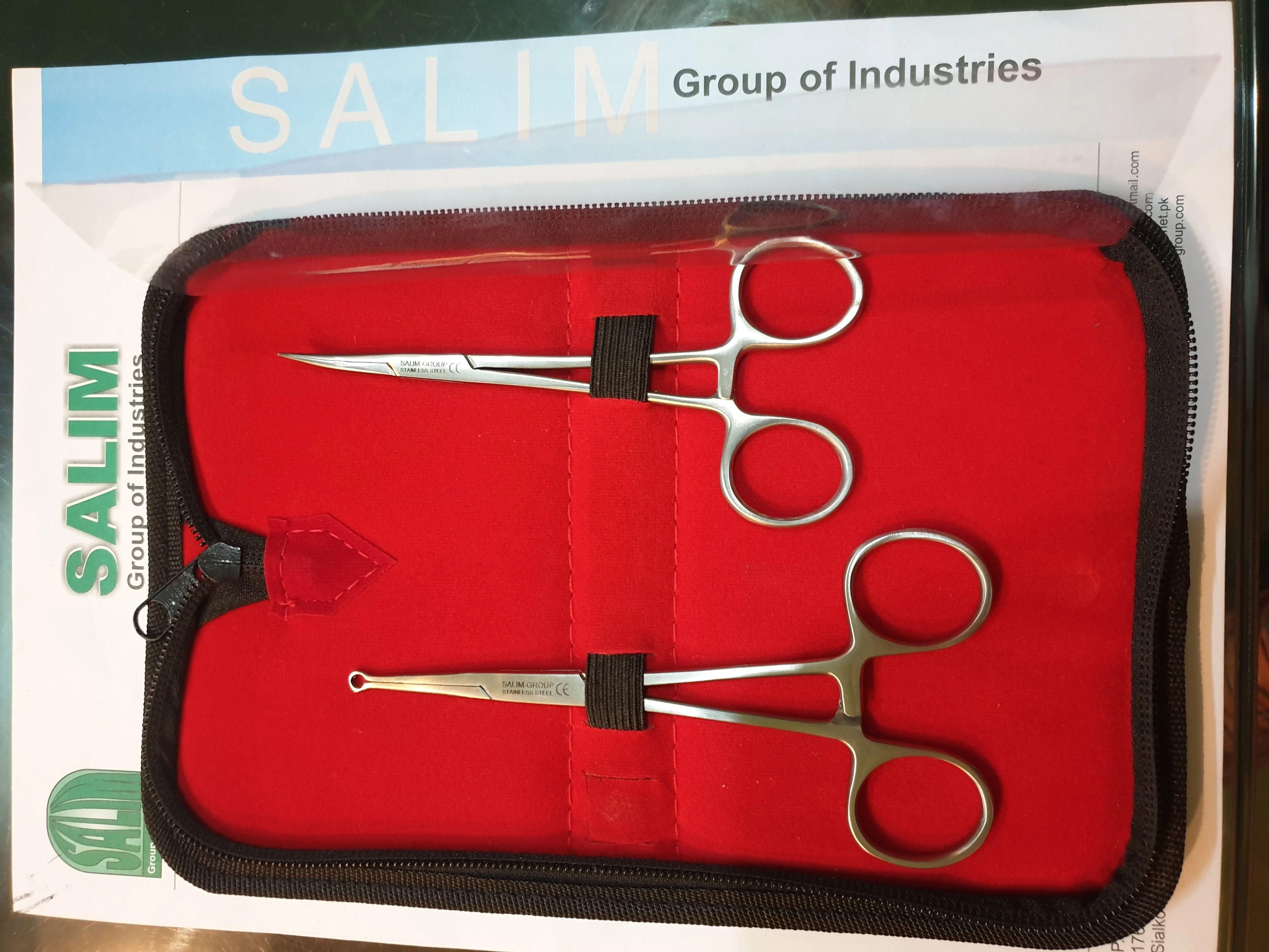 No Scalpel Vasectomy Ring Clamp