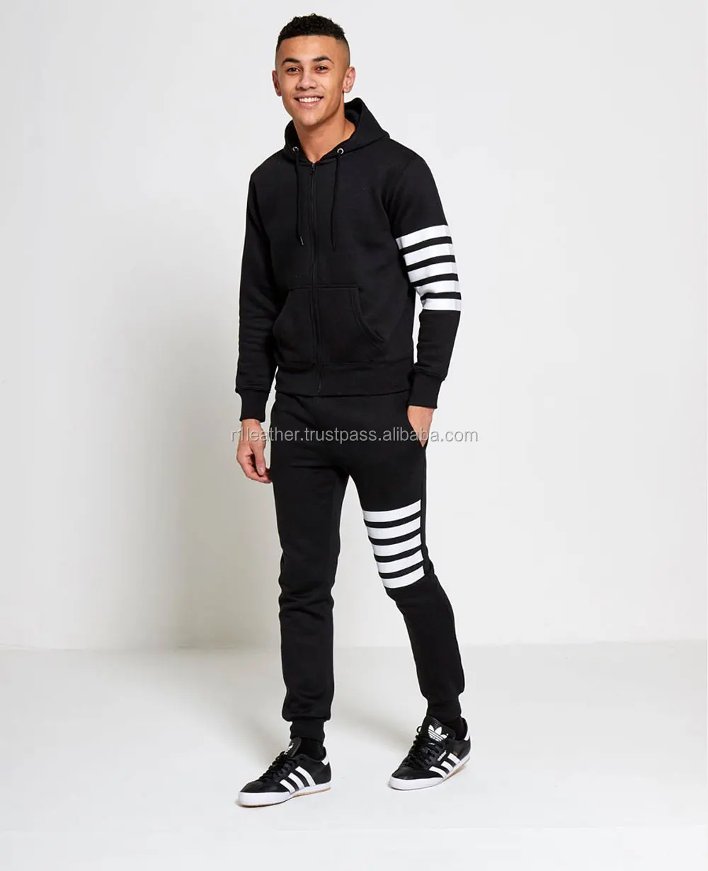 Jogging Custom 100 Polyester Windproof Men Tracksuit/ Sports Track