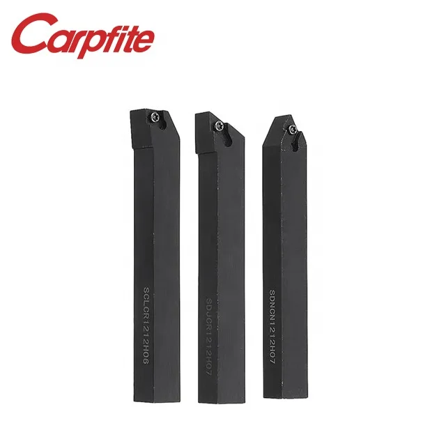 DCMT0704 Carbide Inserts 18Pcs/Set 12mm Lathe Turning Tools Holder Boring Bar 