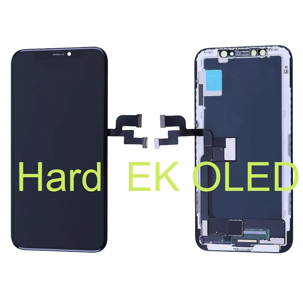 

Brand EK Hard OLED For iPhone X XS XS Max 11 Pro 11 Pro Max 12 Pro Max LCD Display