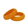 Bow design bakelite vintage jewelry carved bangle bracelet