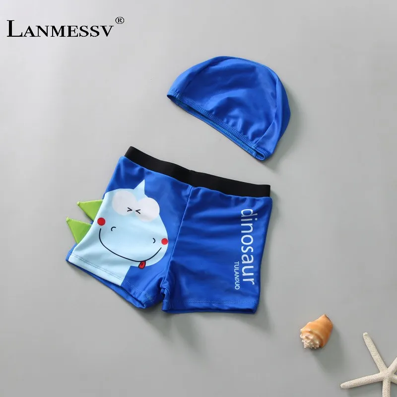 

Designer Swimsuits Boys Famous Brands With Hat Kids Swim Shorts Custom Logo