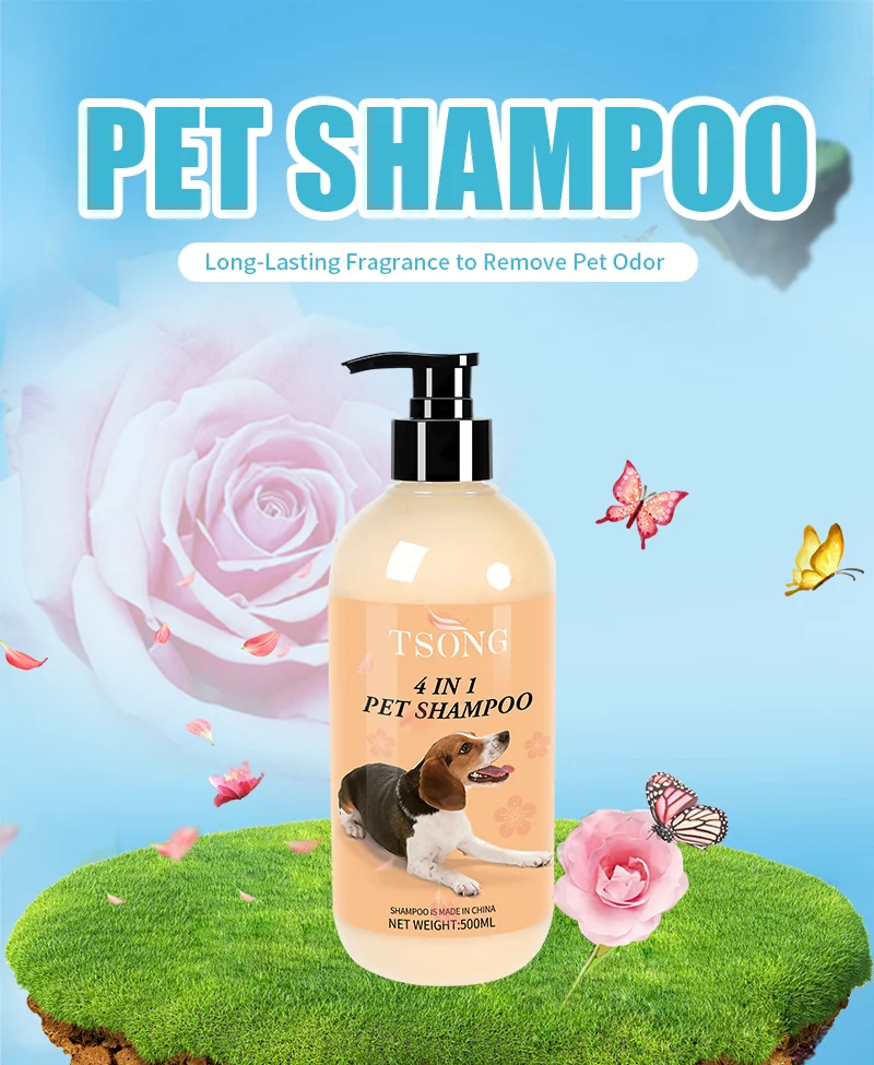 Wholesale 500ml Gallon Eco Friendly Natural Pet Dog Shampoo Private