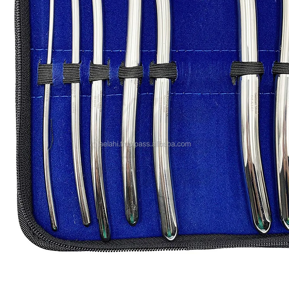 2024 Hegar Uterine Set Of 8 With Pouch Diagnostic Surgical Instrument ...