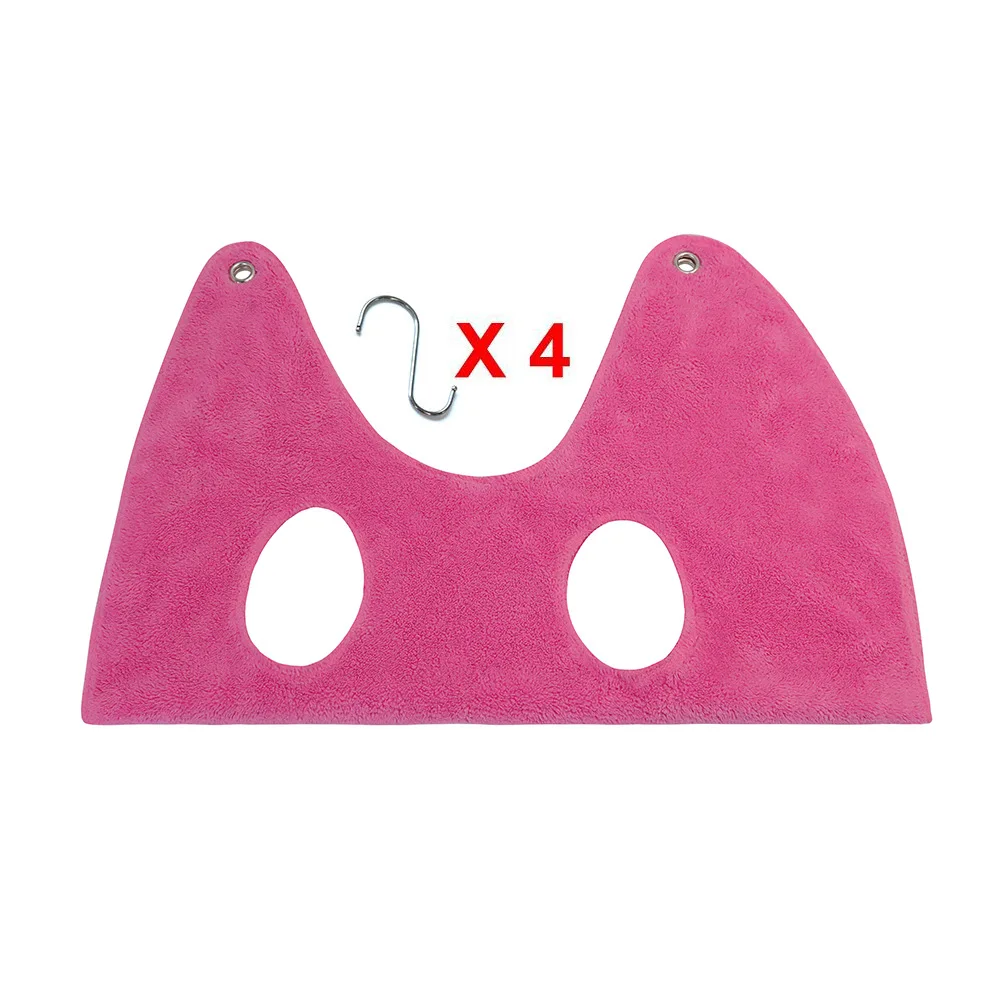 

Pet Cat Nail Clip Trimming Grooming Dog Hammock New Double Thick Flannel Clothing Hanging Bathing Towel Bag Custom