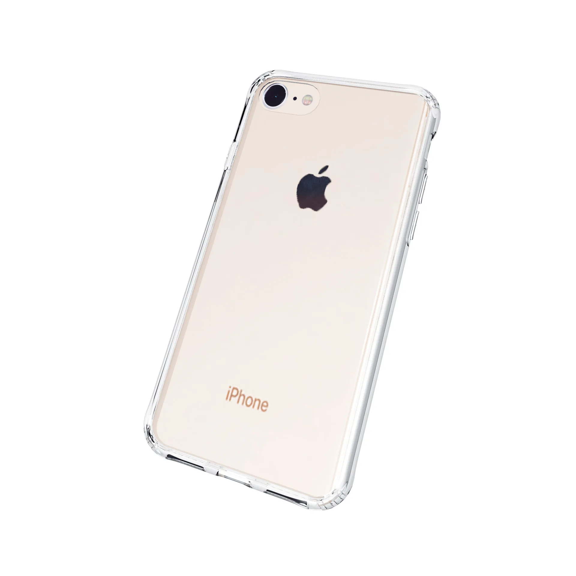 

2021 Newest Design iPhone7/8/SE transparent phone case Waterproof, fall-proof, yellowing, Customizable