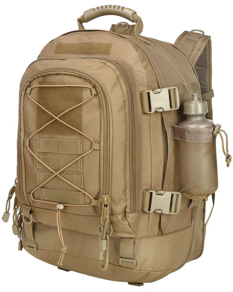 

US local delivery 600D expandable outdoor bag large capacity military tactical backpack, Ocp