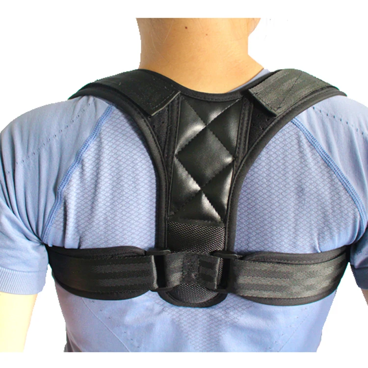 

Free Sample Adjustable Back Posture Corrector For Women Men,Back Support Posture Corrector, Black