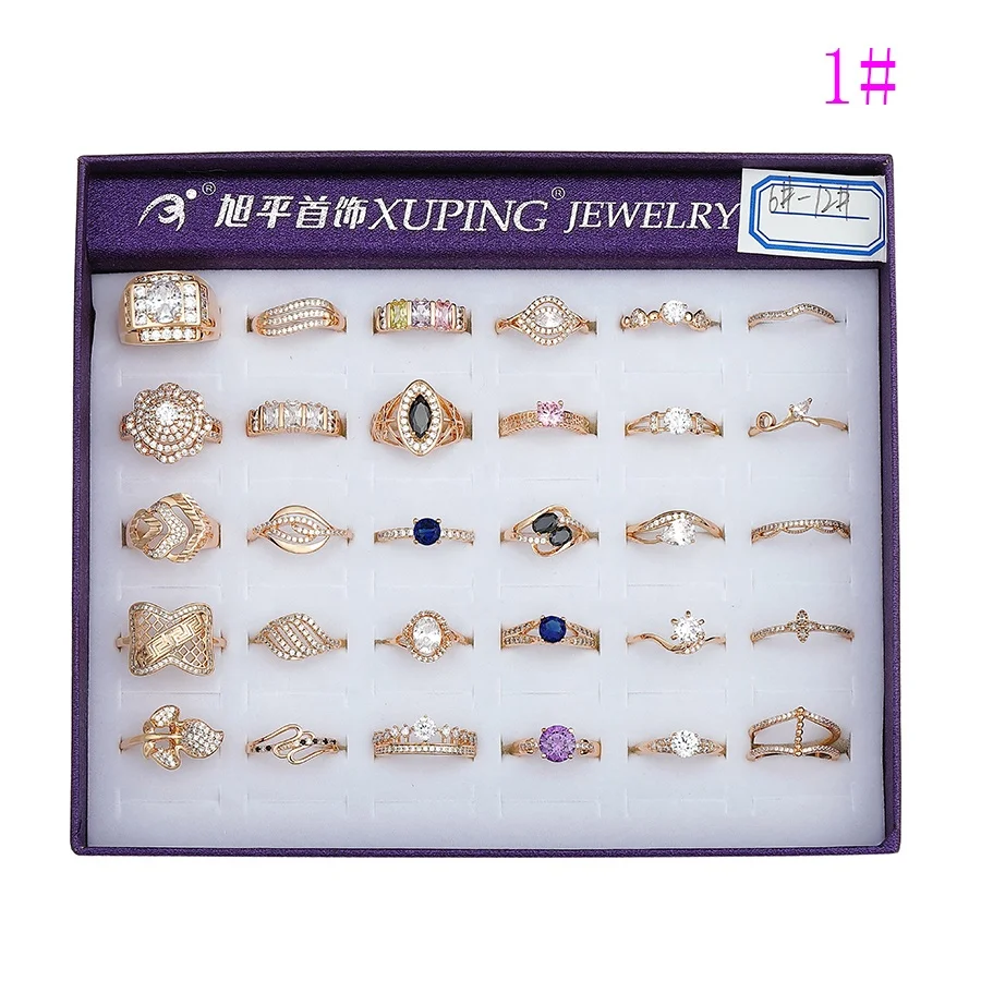 

ring 97 xuping new special offer free shipping discount three color ring box