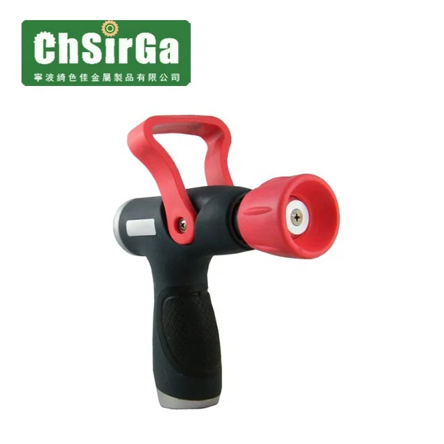Hot Ing Garden Water Fireman Style Hose Nozzle Light Duty Version Plastic Metal Spray Nozzles Industrial