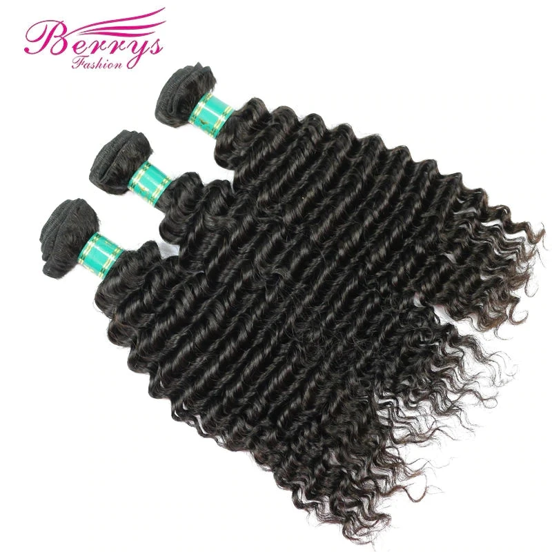 

Wholesale Virgin Human Hair Curly Extensions Malaysian Deep Wave Bundles Double Weft No Shedding No Tangling Easy to Color
