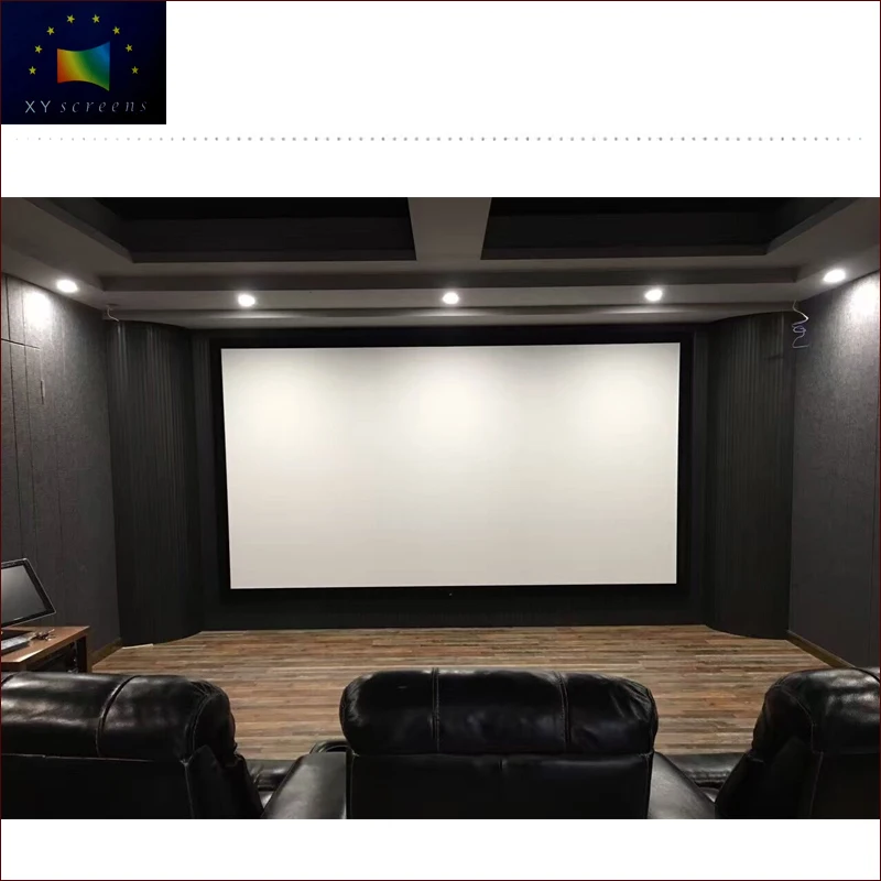 

XY movie formats 4K home theater acoustically transparent projection screen HK80C-Sound Max5