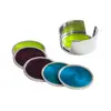 Unique Design Colored Coaster Set Of Six