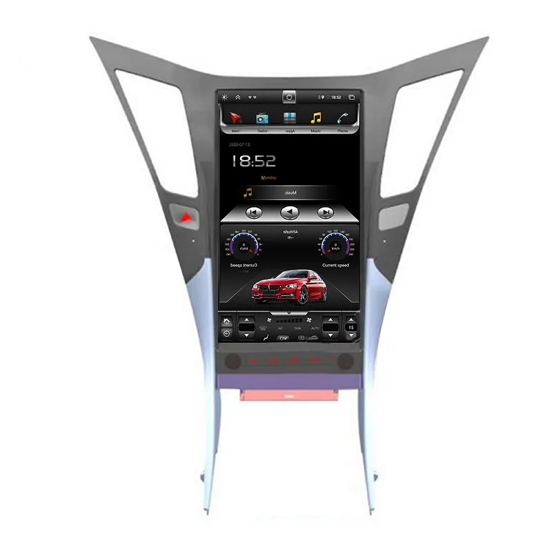 

Aucar 13.6" Android 9 Vertical Screen For Hyundai Sonata 2010-2014 Car Radio GPS Navi Stereo Head Unit Carplay Car Multimedia, Black