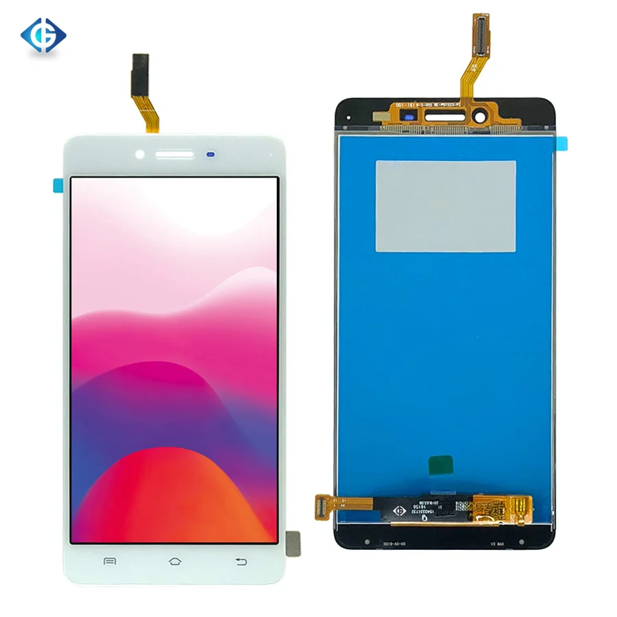 

5.5'' Lcd Screen for Vivo V3 Max Display with Touch Screen Assembly for Vivo V3max Lcd, Black for vivo v3 max screen