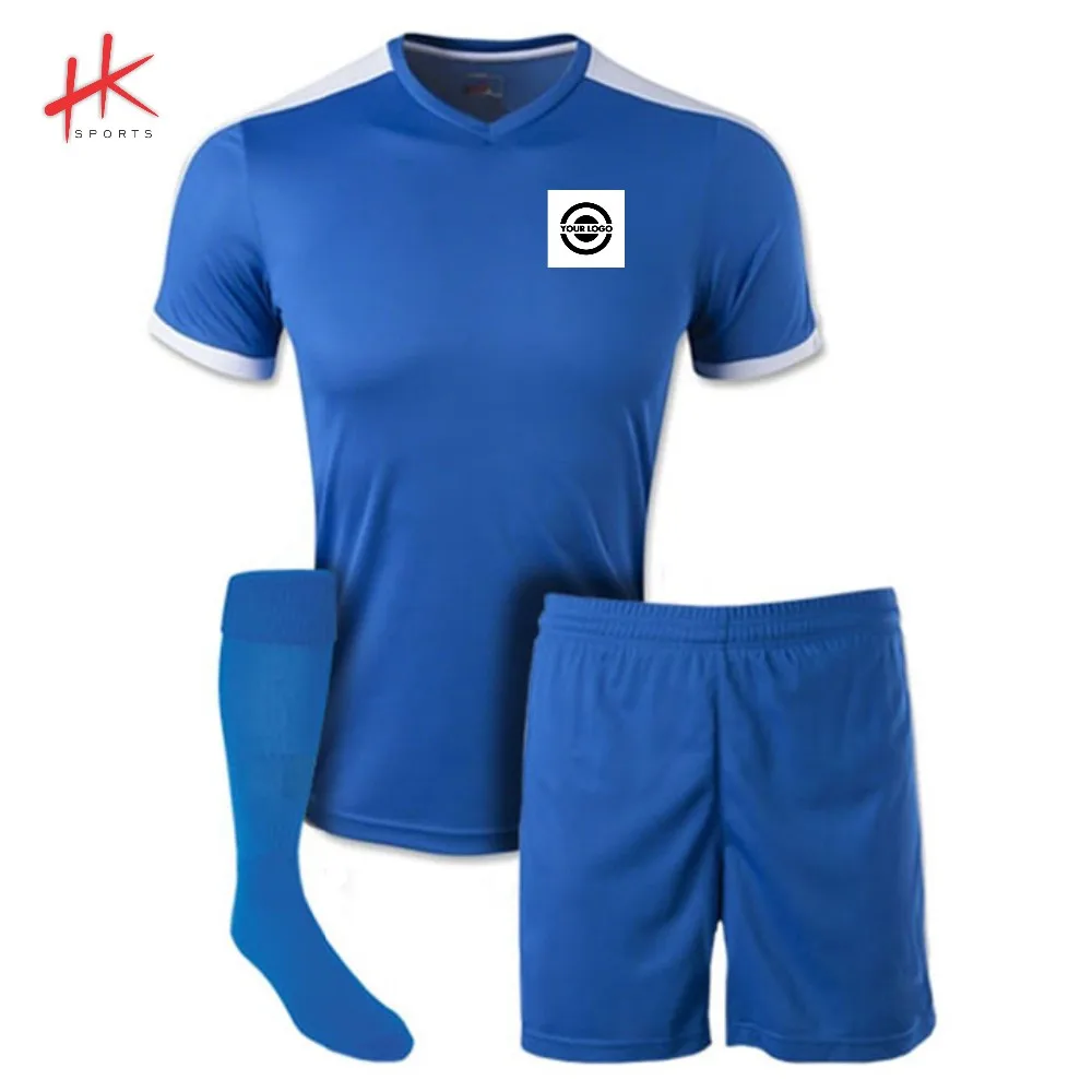 Professional Top Quality Custom Made 100 Polyester Football Team Plain