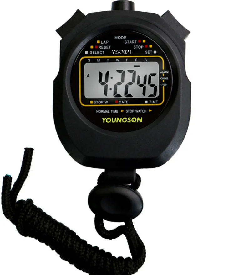 

Wholesale High Quality Led Chronograph Electronic Stopwatch For Laboratory, Black