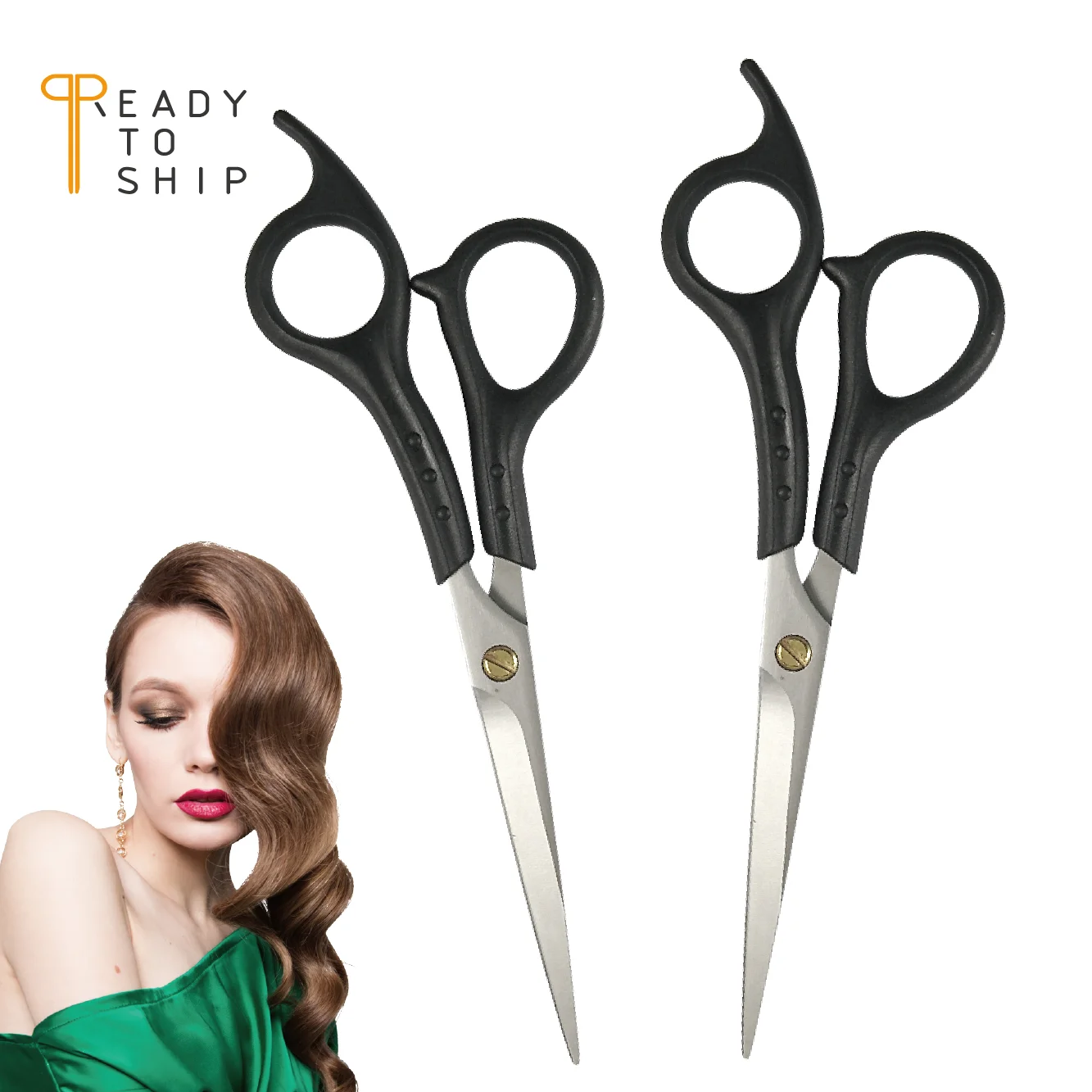 

Taiwanese Scissor Manufacturer High Quality 5.75" Barber Scissors For Women Users