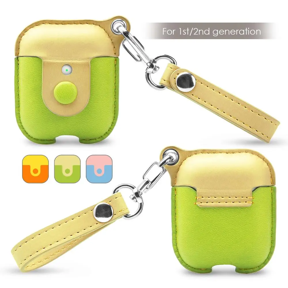 
manufacturer maker machine leather pu case for airpods 2 