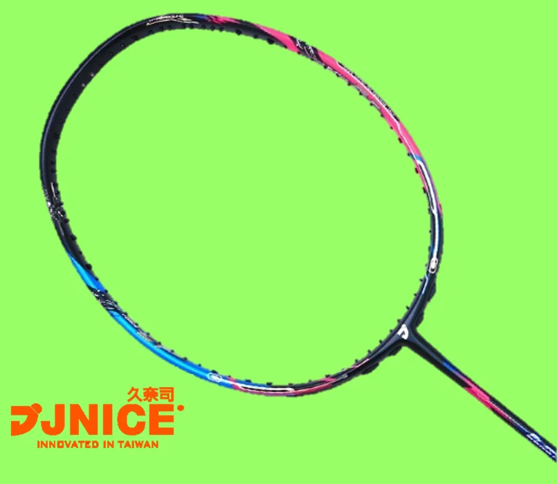 

elastic hi qua carbon graphite racket badminton