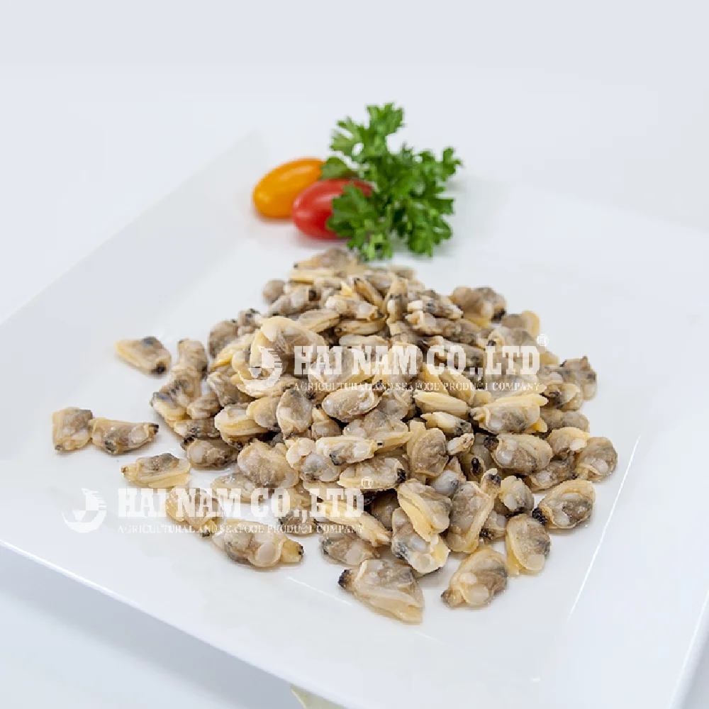 
Wholesale High Quality Paphia Undulata Variety Frozen Yellow Clam Without Shell Made In Vietnam  (1600127631061)