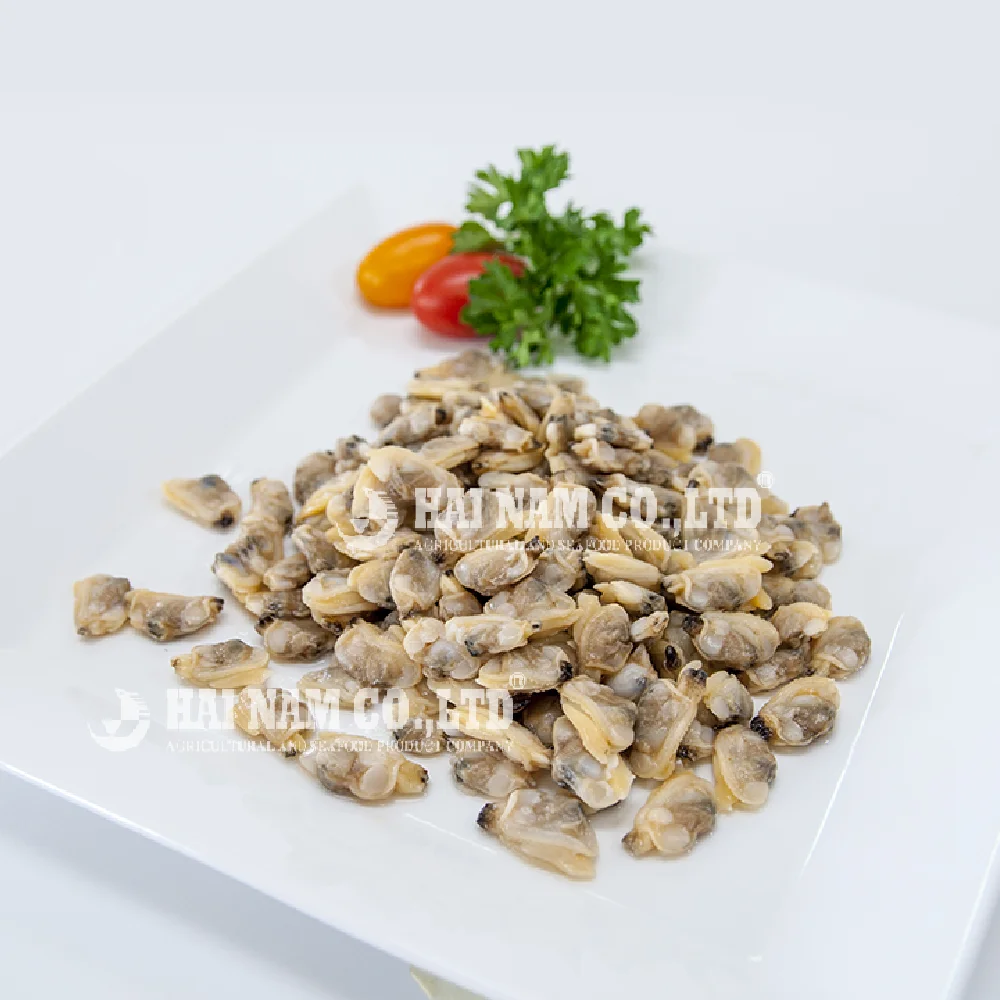 
Wholesale High Quality Paphia Undulata Variety Frozen Yellow Clam Without Shell Made In Vietnam 