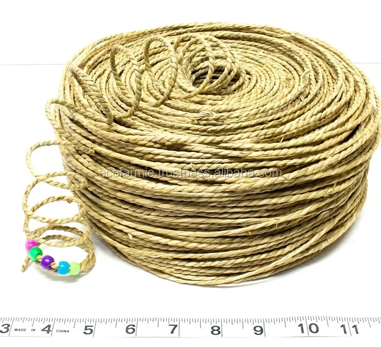 Natural Twisted Seagrass String Ropes For Sale Hand Weave Sea Grass