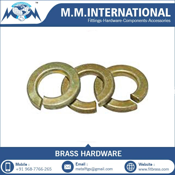 Adjustable Brass Spilt Spring Lock Washers Buy Brass Washers Brass Split Lock Washers Standard