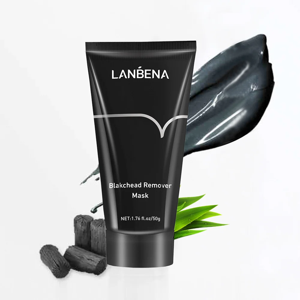 

LANBENA Bamboo Charcoal Black Mask Face Care Deep Cleansing Purifying Blackhead Black Head Remover Acne Facial Nose Mask