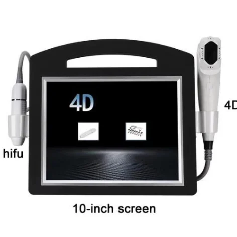 
2020 4D hifu ultrasound Radar line V max face lifting 2 in 1 hifu machine 