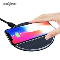 

Settpower K8 New design metal alloy 10w fast charging wireless charger