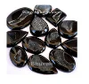 Loose Beads Charm Stone Bangles Ring Black Agate Druzy Loose Gemstone
