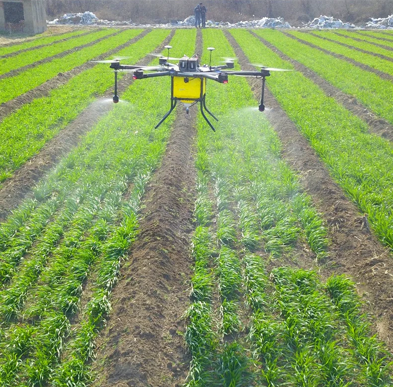 

10L payload spraying efficiency more than 4 hectares/hour aircraft drone agriculture sprayer, drone fumigation