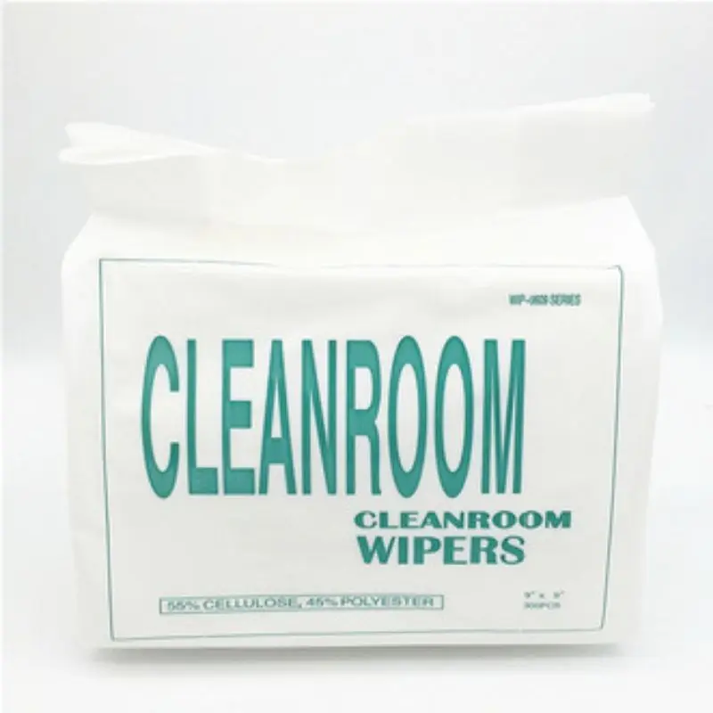 

100% Polyester Cleanroom Wipes 120g/m2, Class 10000 No washing, Under size