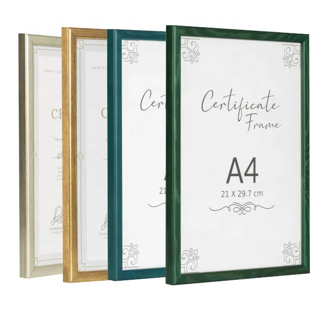 Cheap Certificate A4 Wood Frame Best Quality Wooden Photo Frame Buy